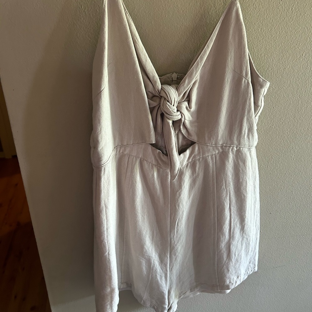 Tan Romper - Picture 2 of 2